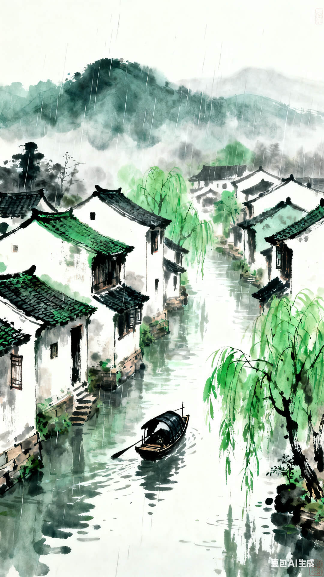 烟雨江南丨手机壁纸